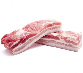 新鲜肉类 精选五花肉500g 肥瘦间隔 完美比例
