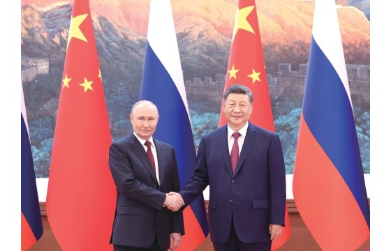 习近平同俄罗斯总统普京会谈